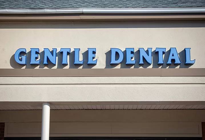 Gentle Dental Beverly Signage
