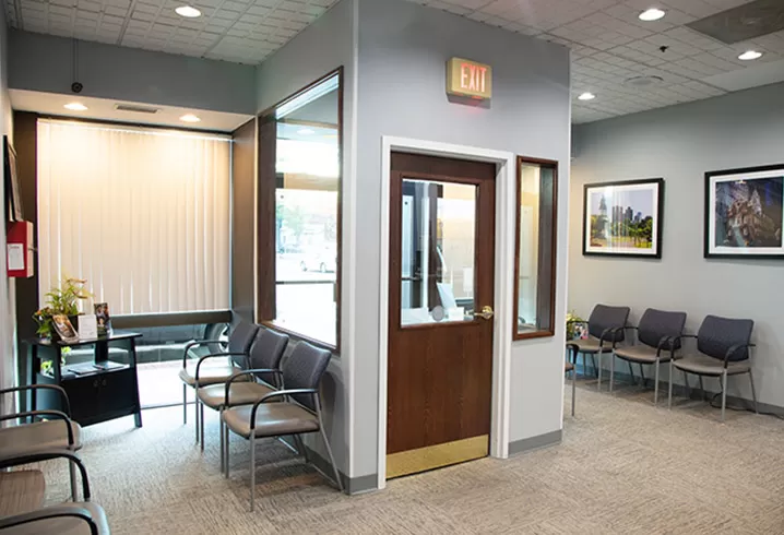 Gentle dental Waltham Waiting Area