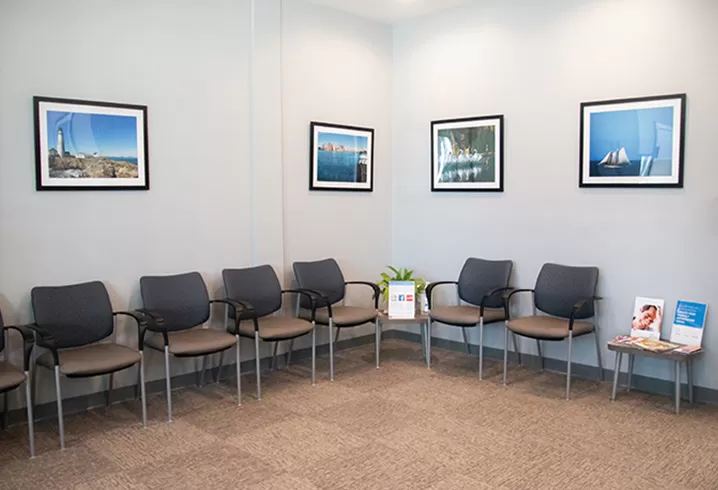 Gentle Dental Worcester Trolley Yard Waiting Area